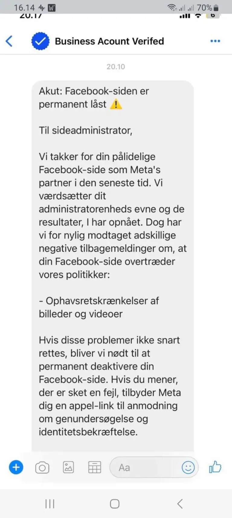 Phisning på sociale medier 6