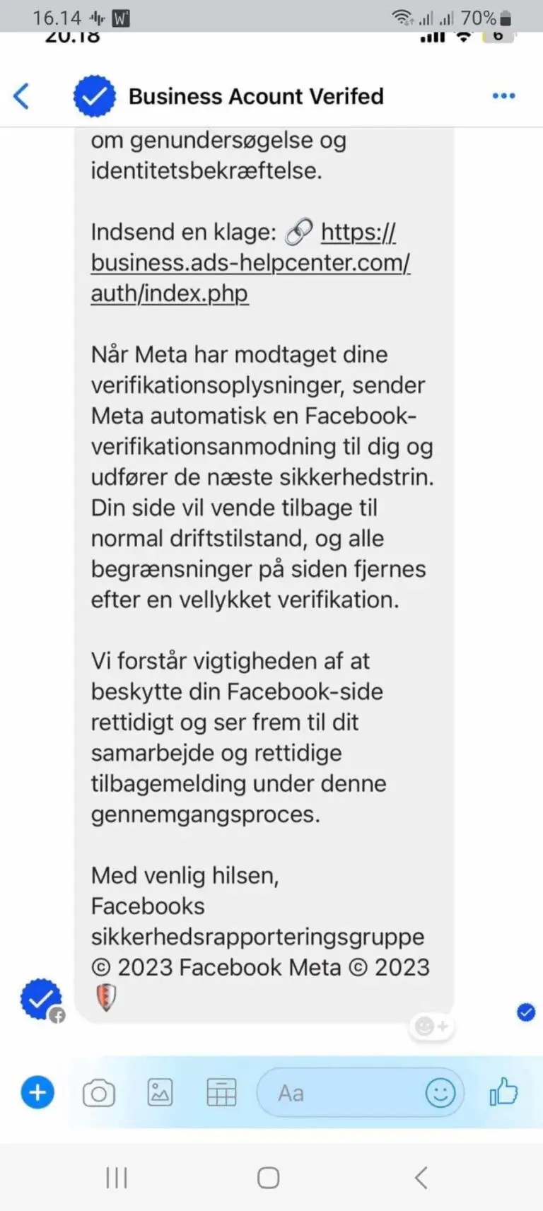 Phisning på sociale medier 7